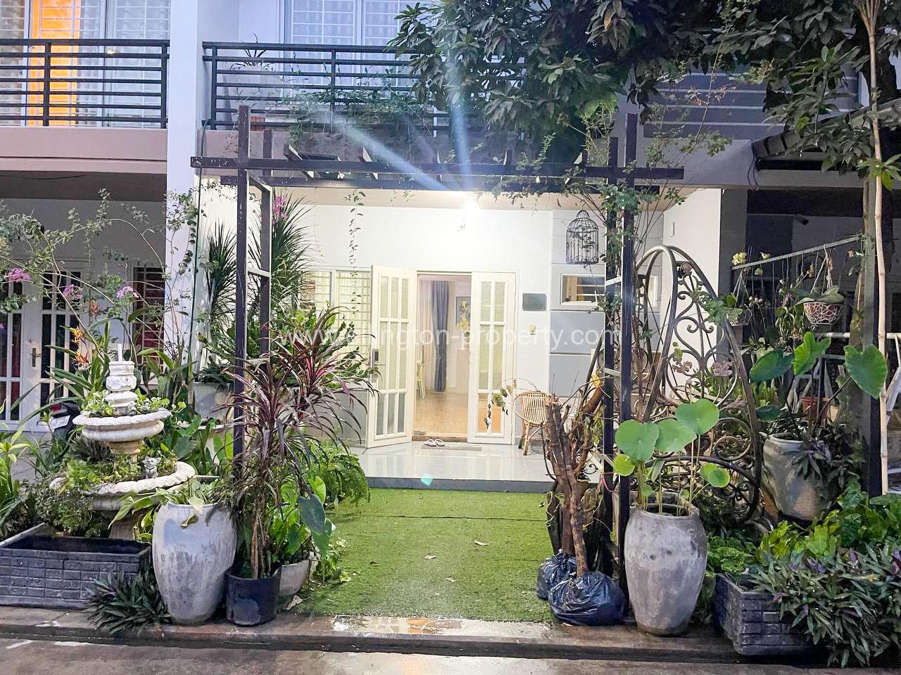 Link House For Rent In Borey Peng Houth Boueng Snor - Ellington Property