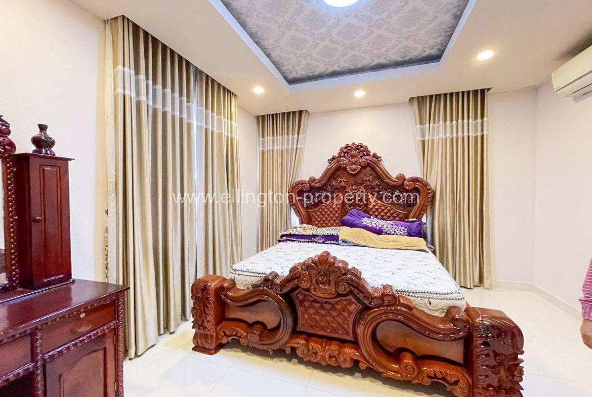 Twin Villa For Rent At Borey Vimean Phnom Penh (aeon 2) - Ellington Property