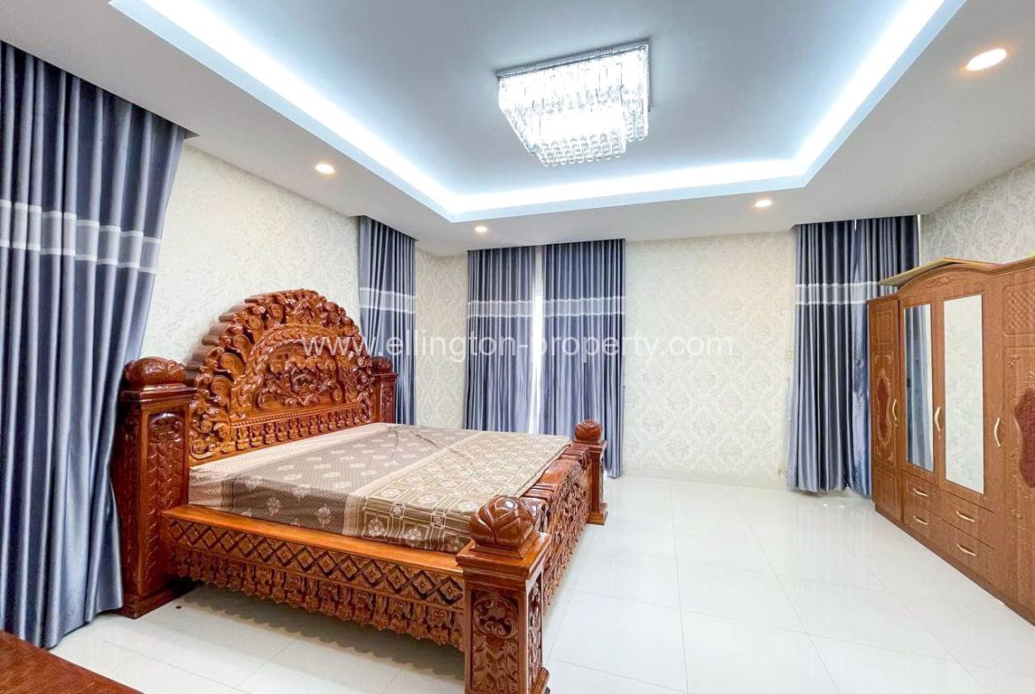 Twin Villa For Rent At Borey Vimean Phnom Penh (aeon 2) - Ellington Property