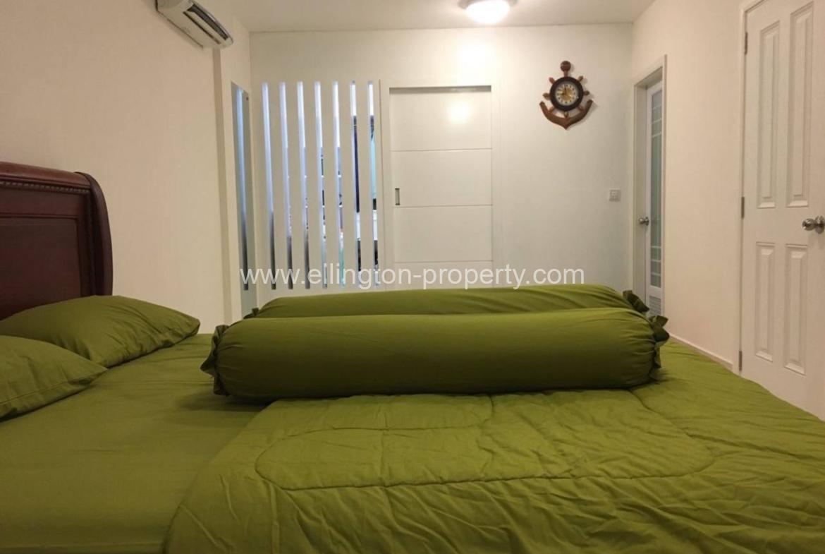 Link House For Rent In Borey Peng Huot - Ellington Property