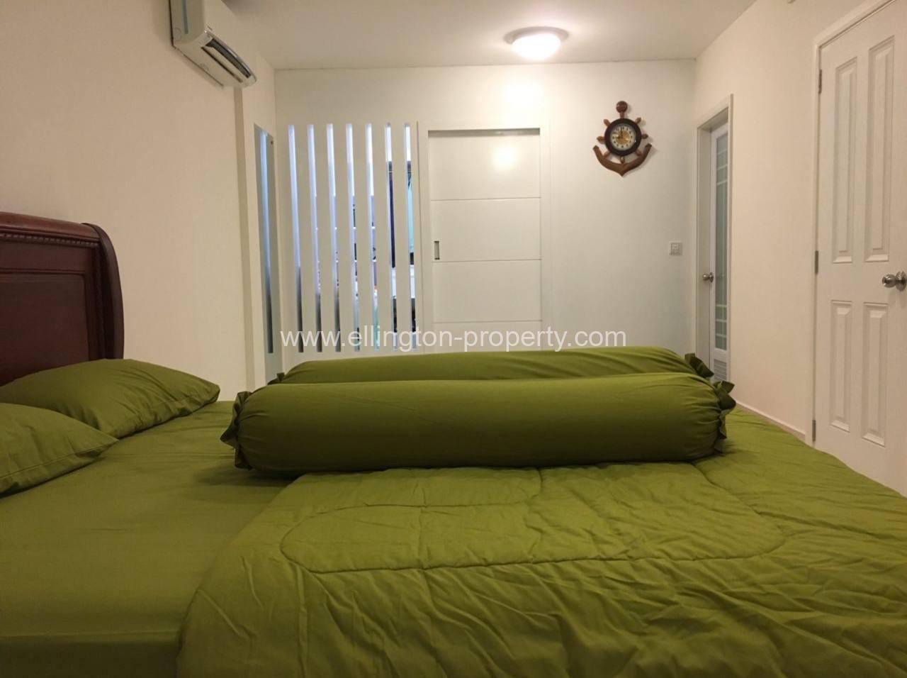 Link House For Rent In Borey Peng Huot - Ellington Property