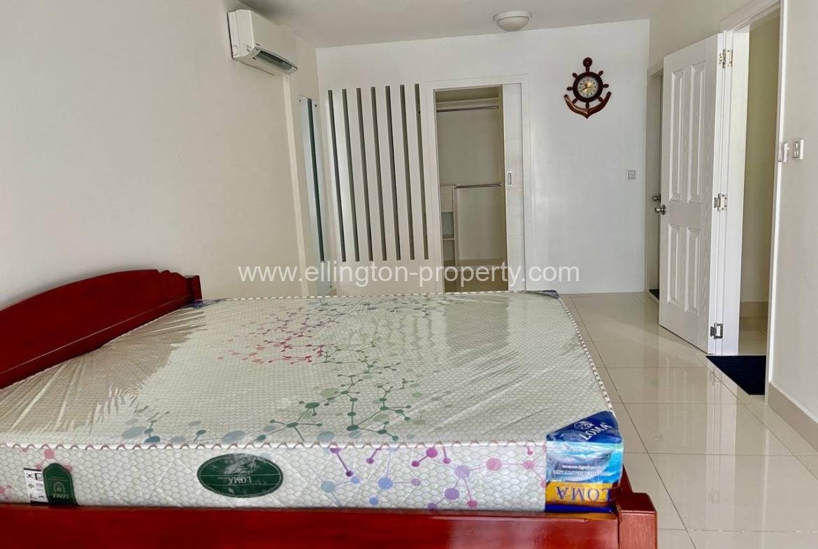 Link House For Rent In Borey Peng Huot - Ellington Property