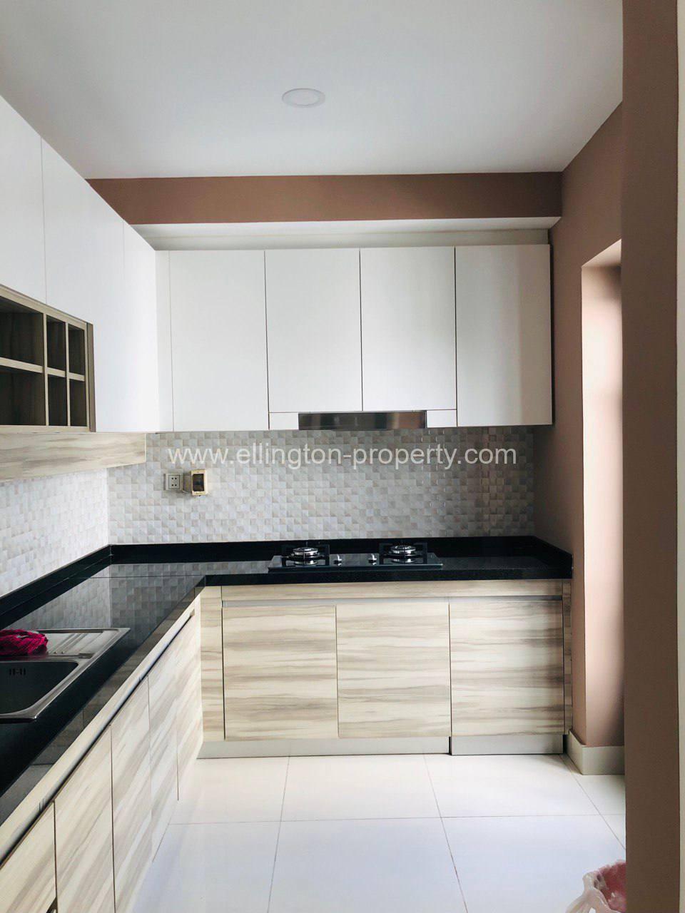 Link House For Rent In Borey Peng Huot - Ellington Property