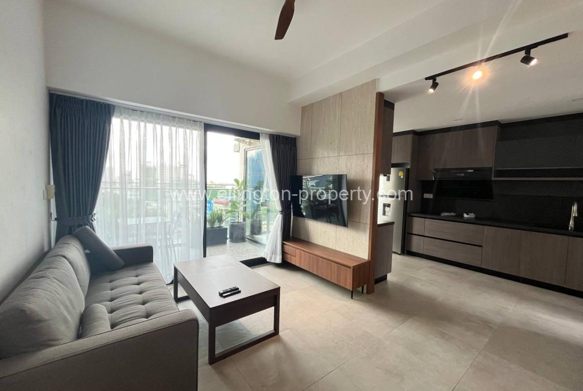 1 Bedroom Service Apartment For Rent In Bassac Area - Ellington Property