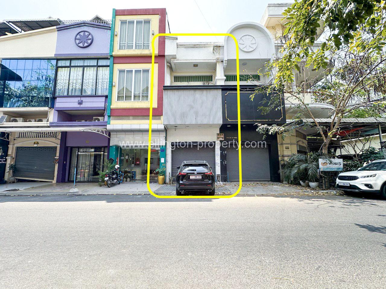 Shophouse For Rent In Chamkar Morn - Ellington Property