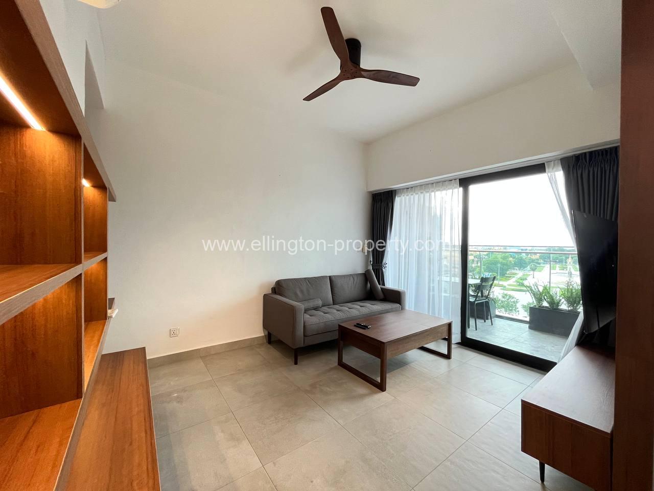 1 Bedroom Service Apartment For Rent In Bassac Area - Ellington Property