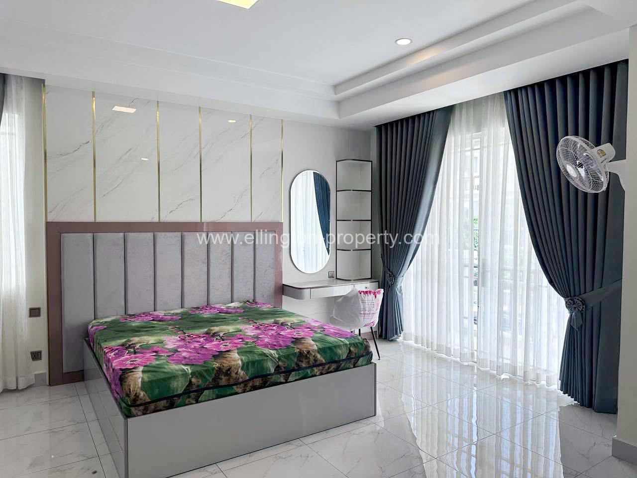 Twin Villa For Rent At Borey Phnom Penh Thmey Elite Park 2 - Ellington Property