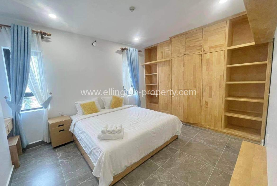 1 Bedroom Service Apartment In Toul Tom Pong Area - Ellington Property