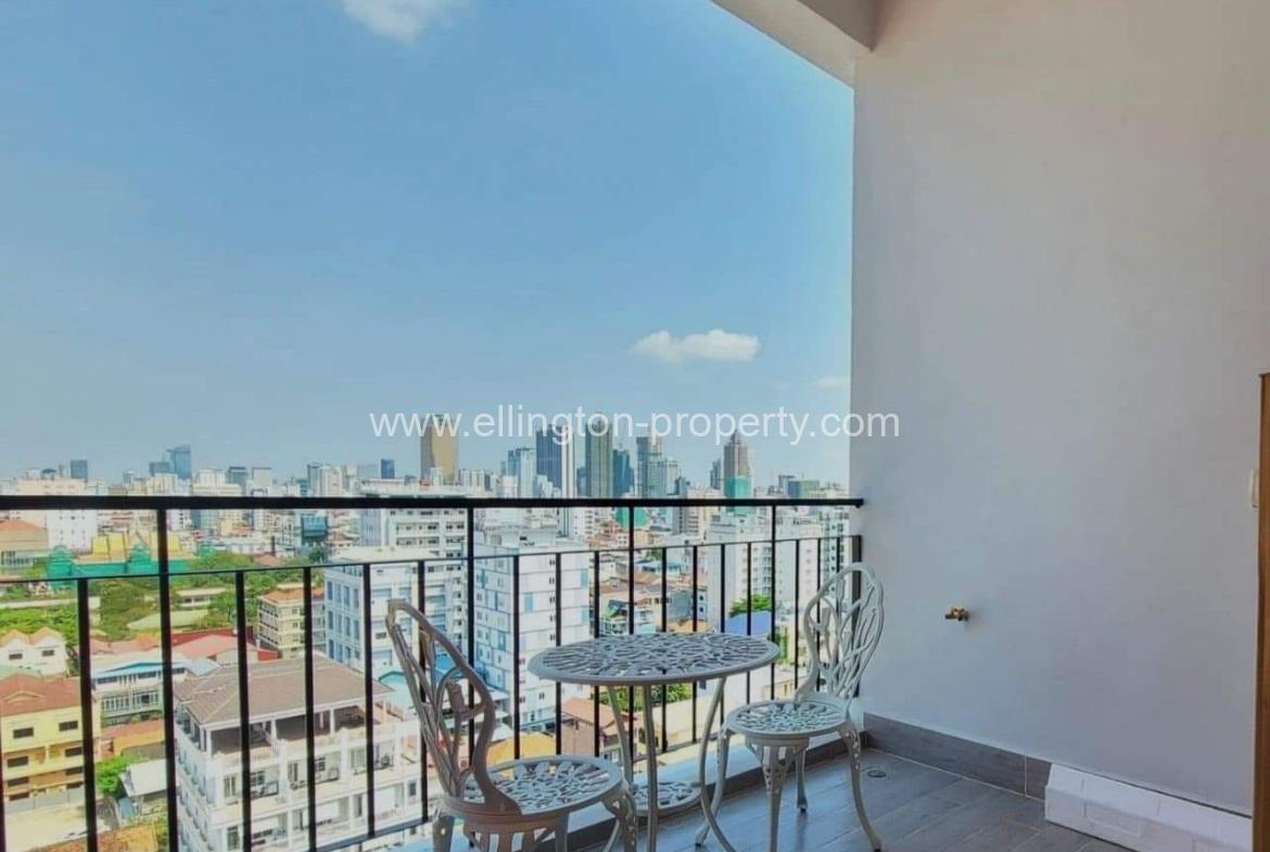 1 Bedroom Service Apartment In Toul Tom Pong Area - Ellington Property