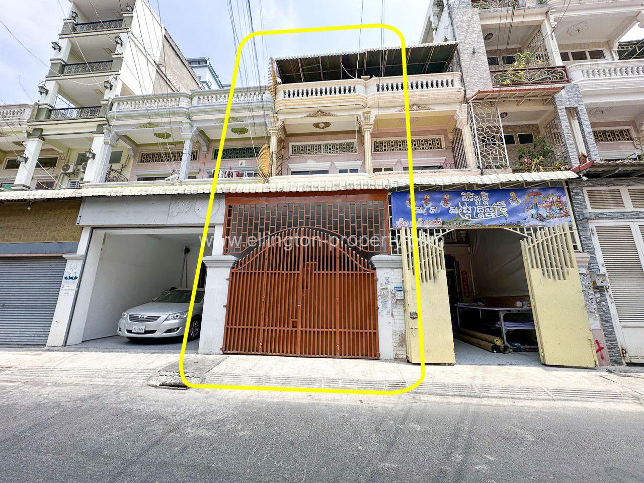 Shophouse For Rent In Bkk3 - Ellington Property