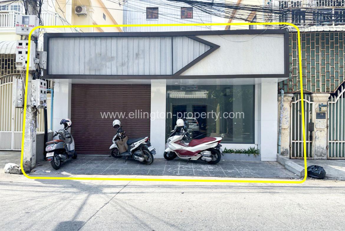 Shop For Rent In Chamkar Morn - Ellington Property