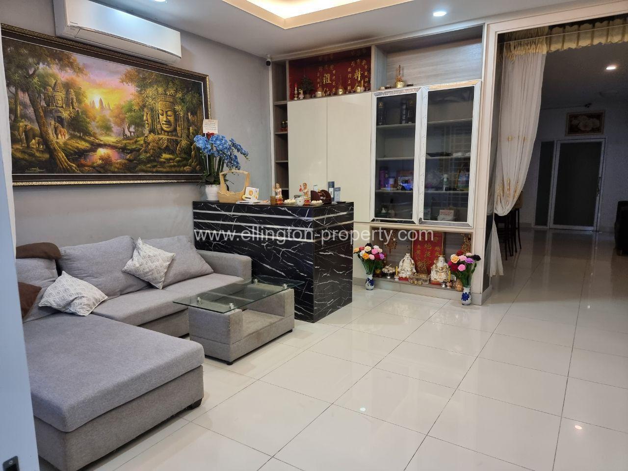 La Villa For Rent At Borey Peng Huoth Boung Snor - Ellington Property