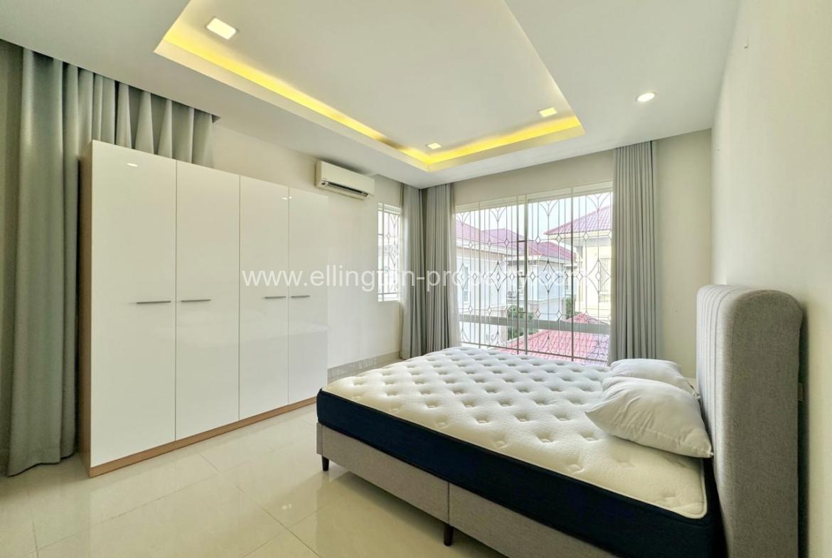 Queen Villa For Rent At Borey Peng Huoth Beong Snor - Ellington Property