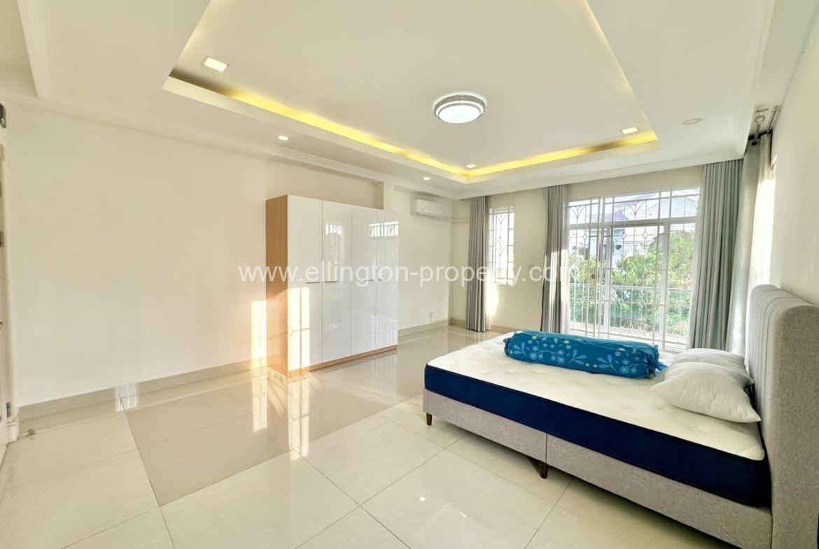 Queen Villa For Rent At Borey Peng Huoth Beong Snor - Ellington Property