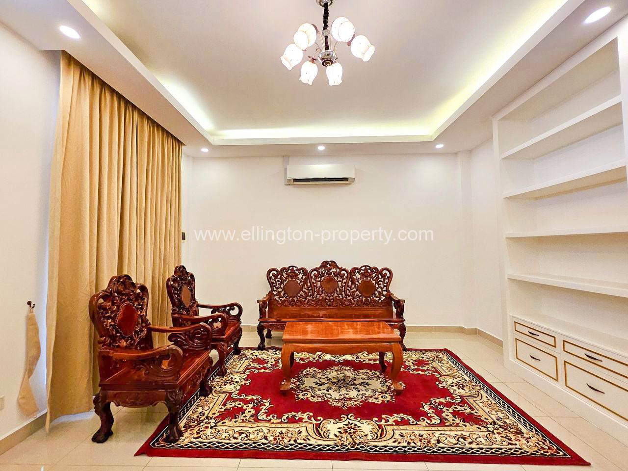 Twin Villa For Rent In Borey Orkide - Ellington Property