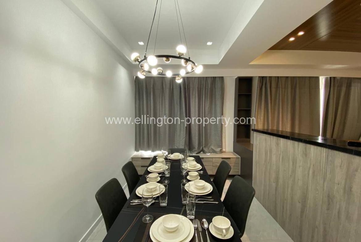 4 Bedrooms Service Apartment For Rent In Bkk1 - Ellington Property