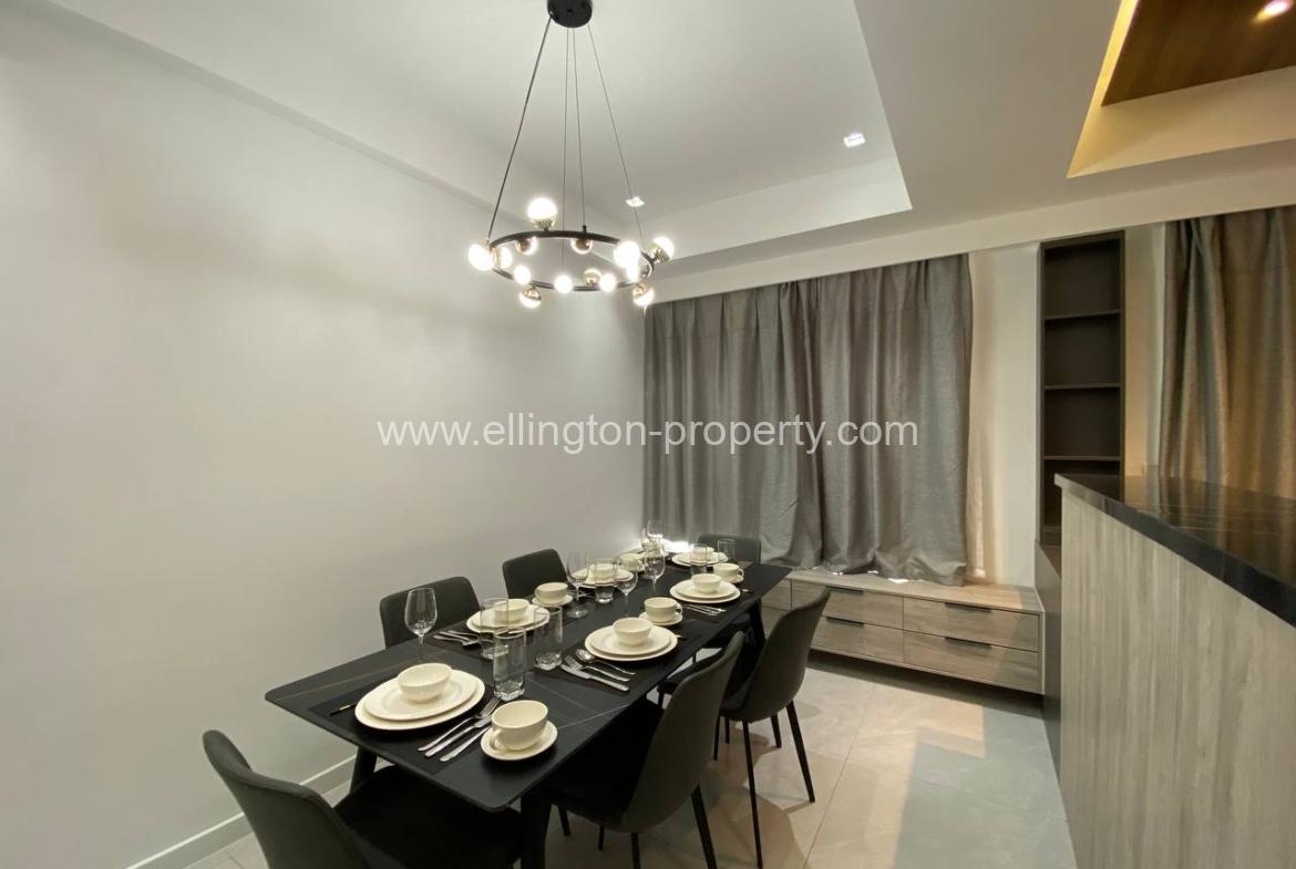 4 Bedrooms Service Apartment For Rent In Bkk1 - Ellington Property