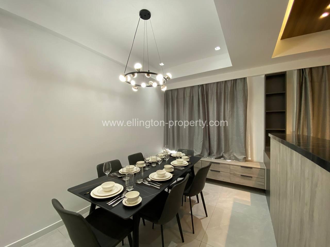 4 Bedrooms Service Apartment For Rent In Bkk1 - Ellington Property