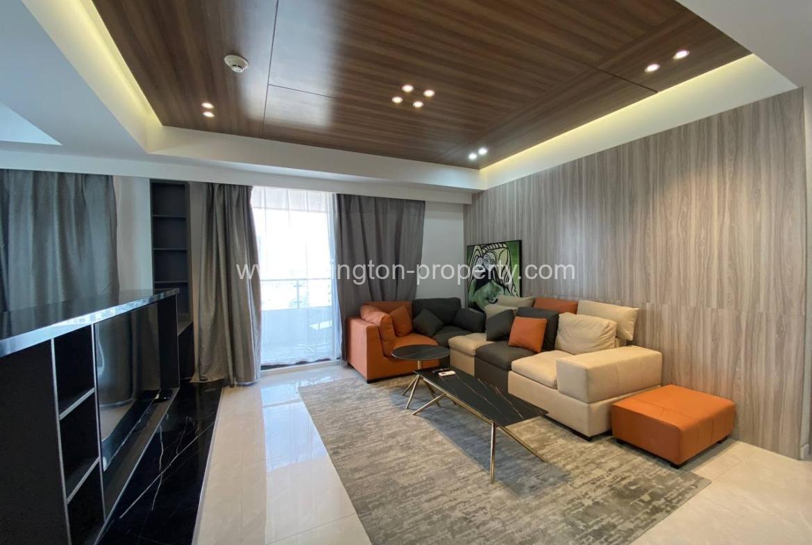 4 Bedrooms Service Apartment For Rent In Bkk1 - Ellington Property