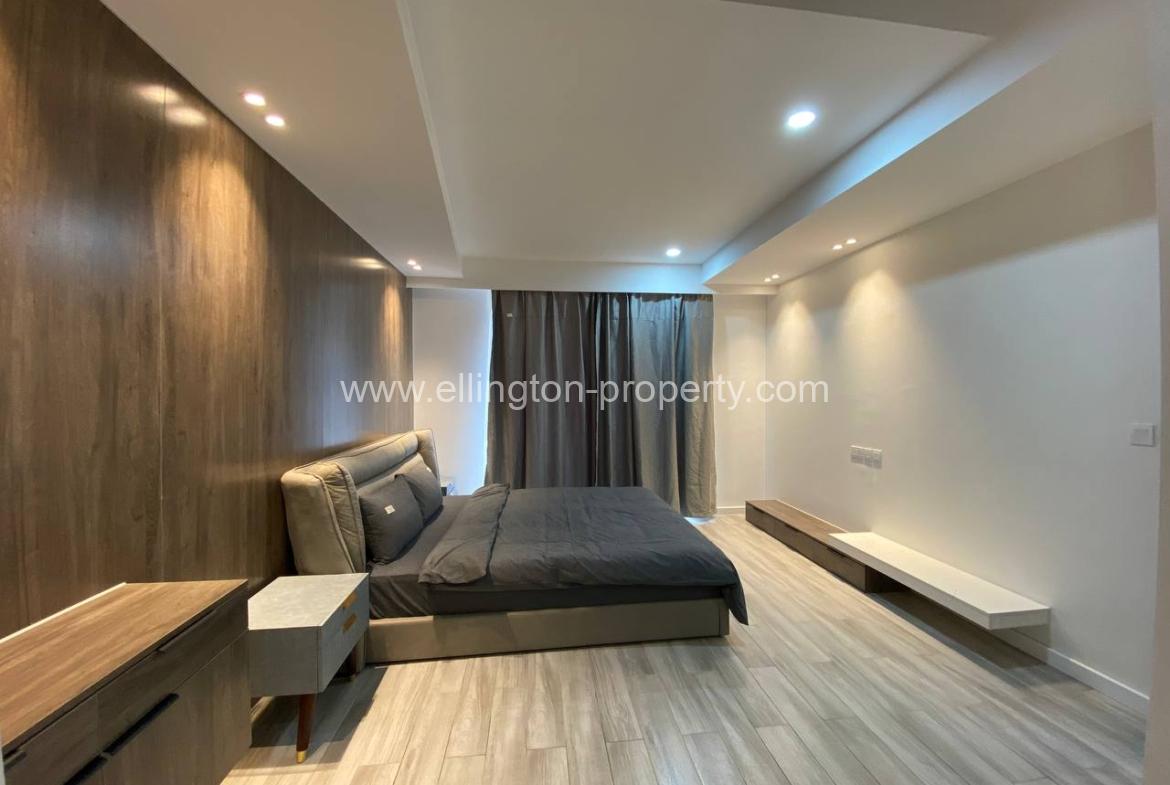 4 Bedrooms Service Apartment For Rent In Bkk1 - Ellington Property