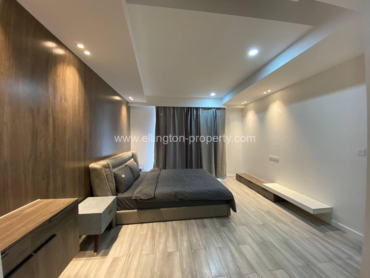 4 Bedrooms Service Apartment For Rent In Bkk1 - Ellington Property