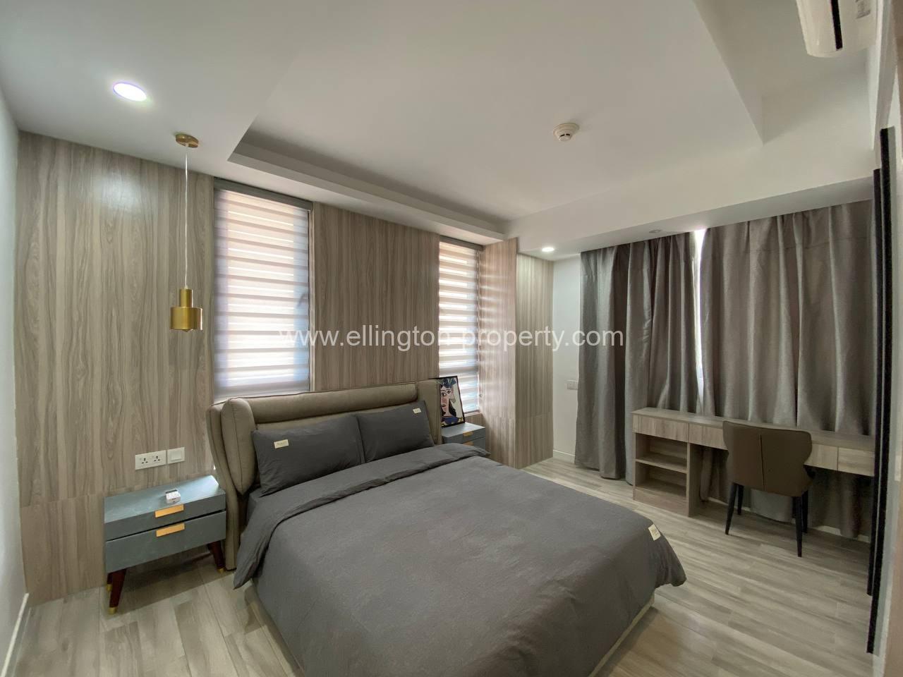 4 Bedrooms Service Apartment For Rent In Bkk1 - Ellington Property