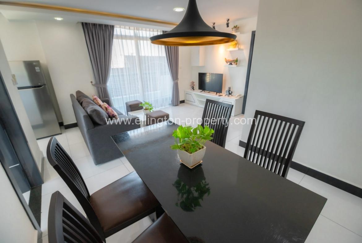 2 Bedrooms Service Apartment For Rent In Bkk3 - Ellington Property