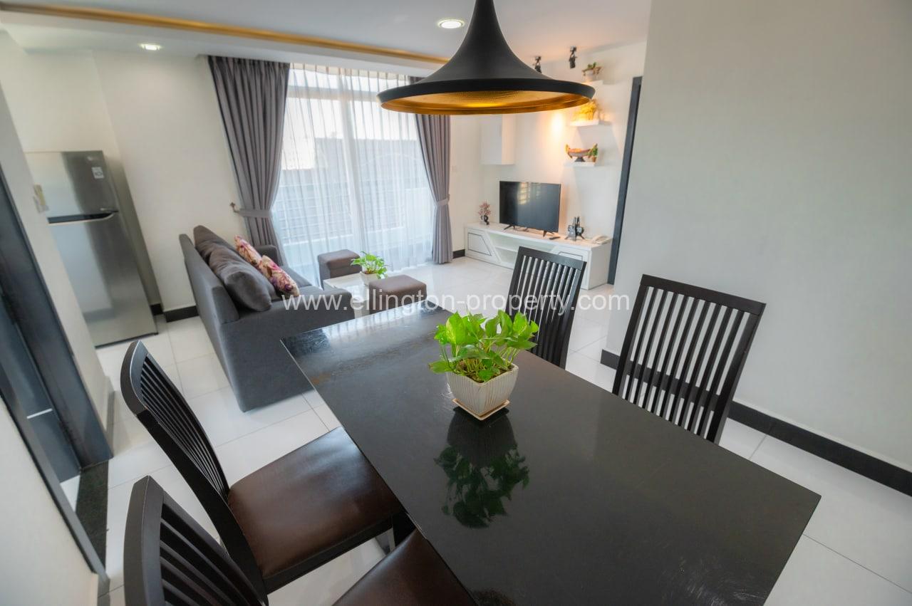 2 Bedrooms Service Apartment For Rent In Bkk3 - Ellington Property