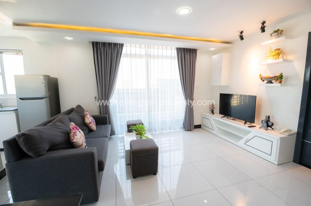 2 Bedrooms Service Apartment For Rent In Bkk3 - Ellington Property