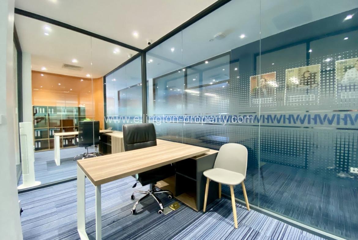 Furnished Office Space For Rent In Bkk1 - Ellington Property