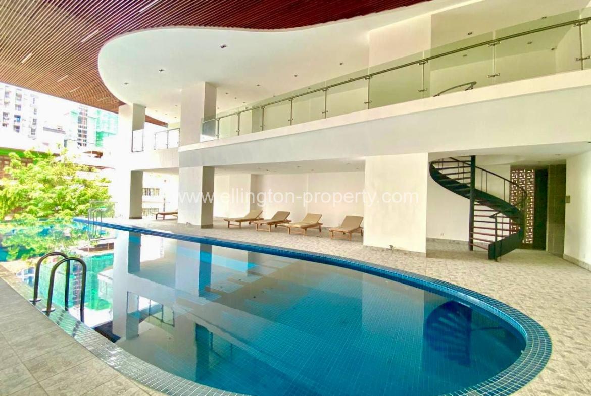 4 Bedrooms Service Apartment For Rent In Bkk1 - Ellington Property