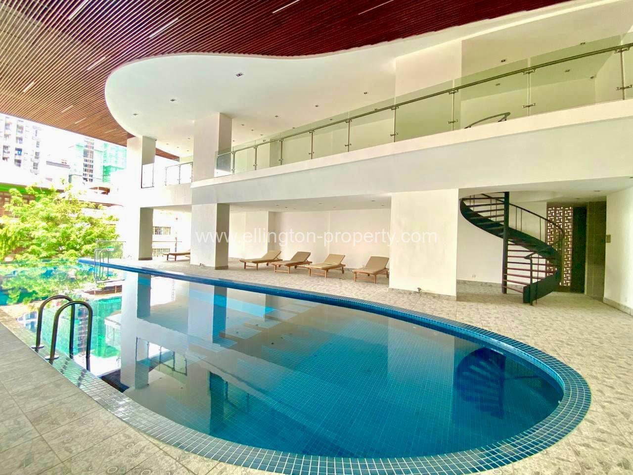 4 Bedrooms Service Apartment For Rent In Bkk1 - Ellington Property