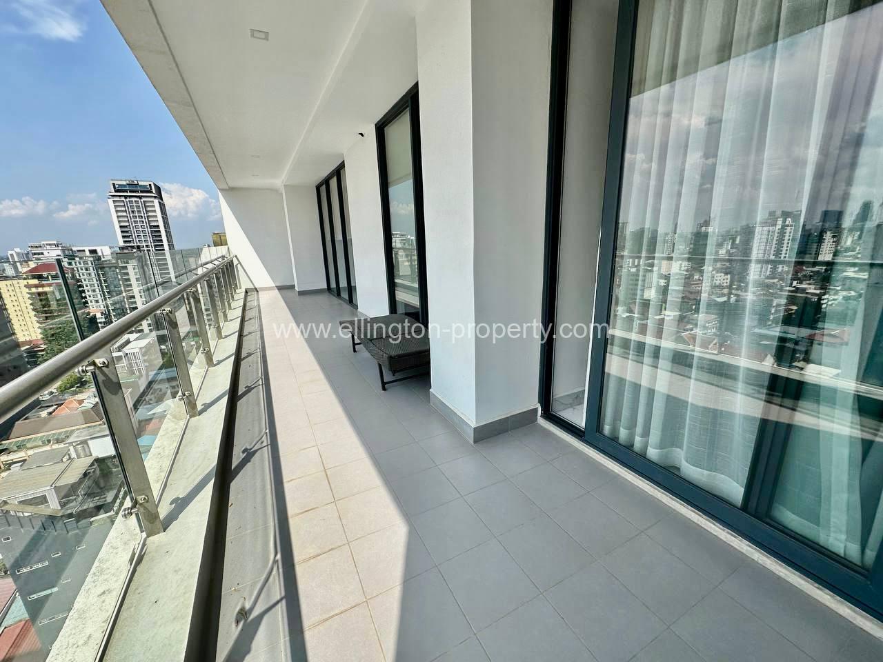 4 Bedrooms Service Apartment For Rent In Bkk1 - Ellington Property