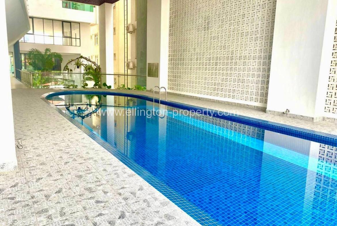 4 Bedrooms Service Apartment For Rent In Bkk1 - Ellington Property