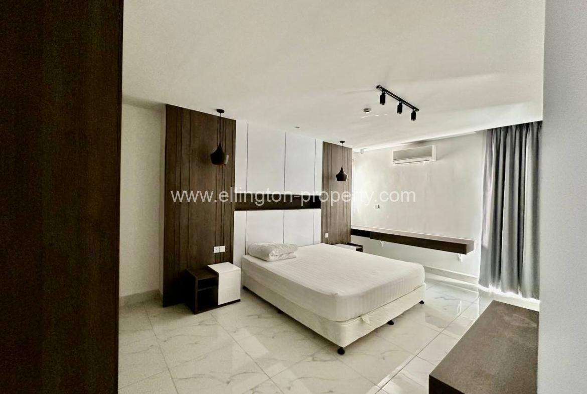 4 Bedrooms Service Apartment For Rent In Bkk1 - Ellington Property