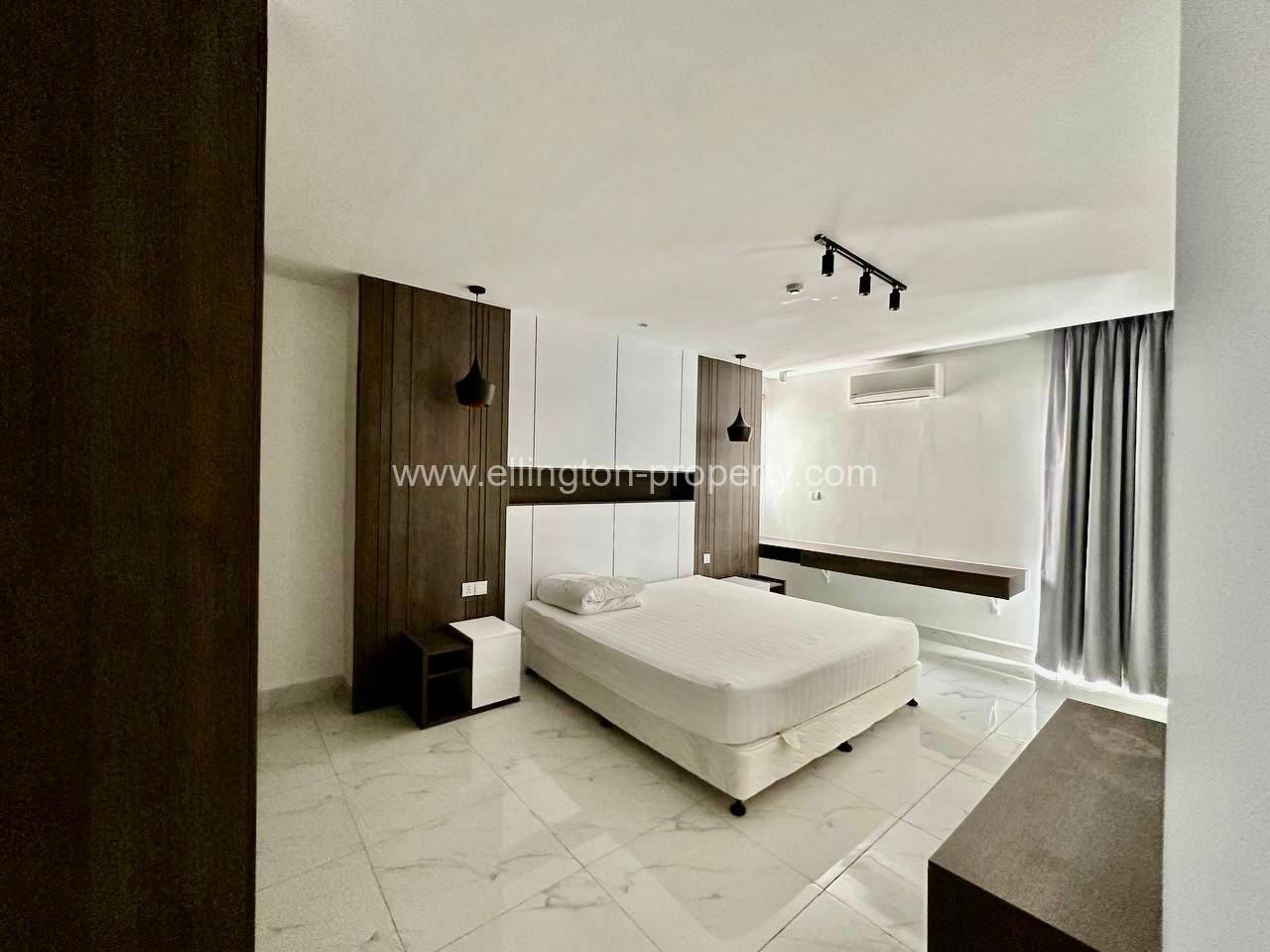 4 Bedrooms Service Apartment For Rent In Bkk1 - Ellington Property