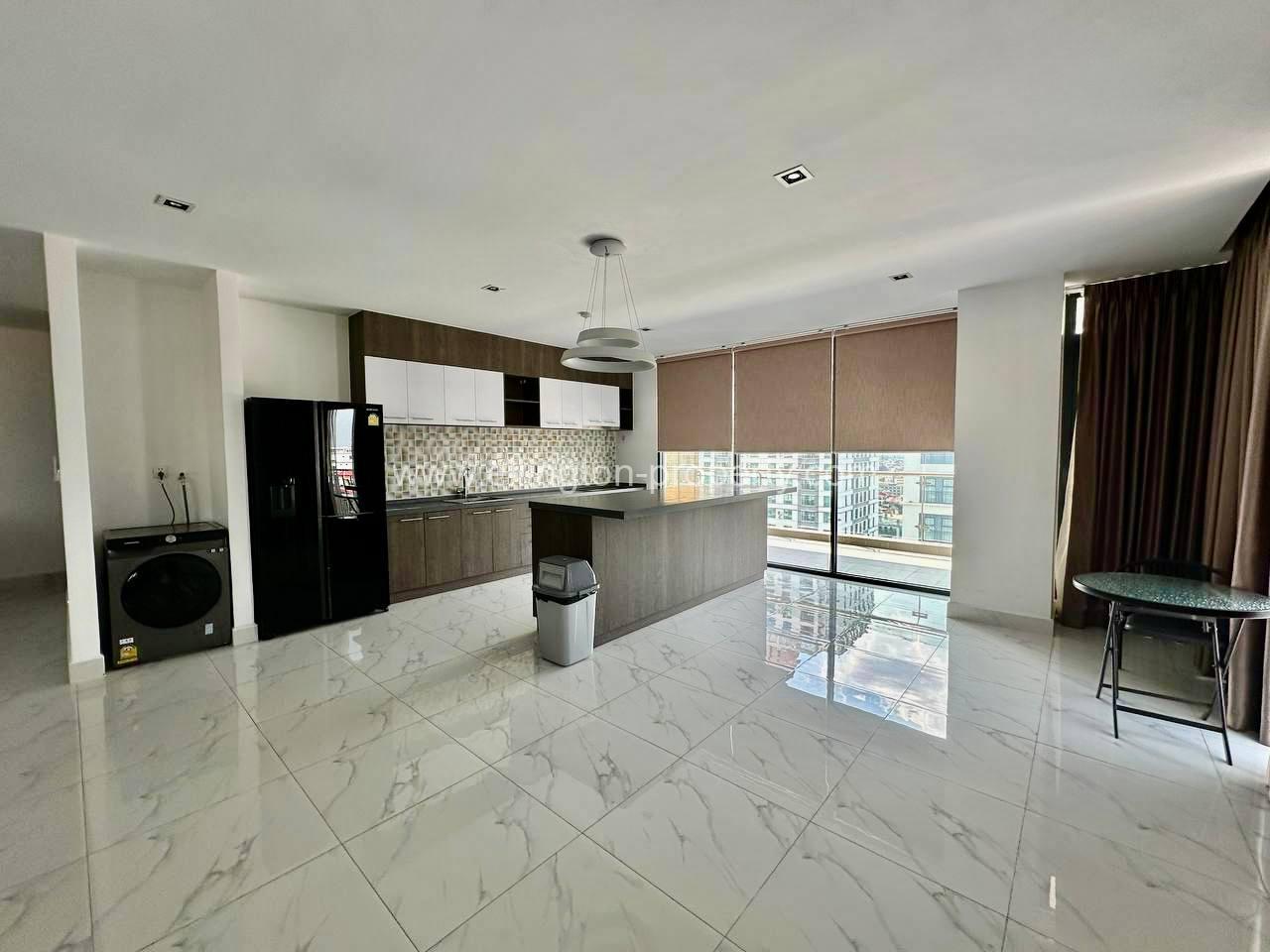 4 Bedrooms Service Apartment For Rent In Bkk1 - Ellington Property