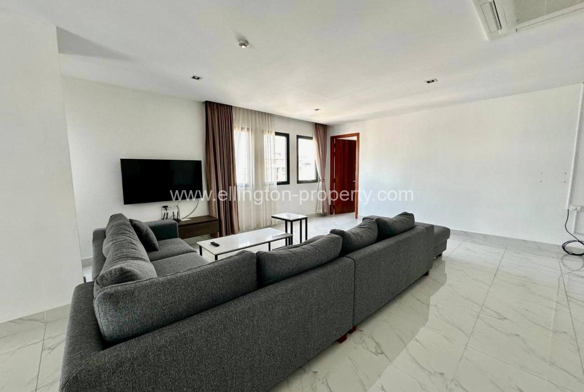 4 Bedrooms Service Apartment For Rent In Bkk1 - Ellington Property