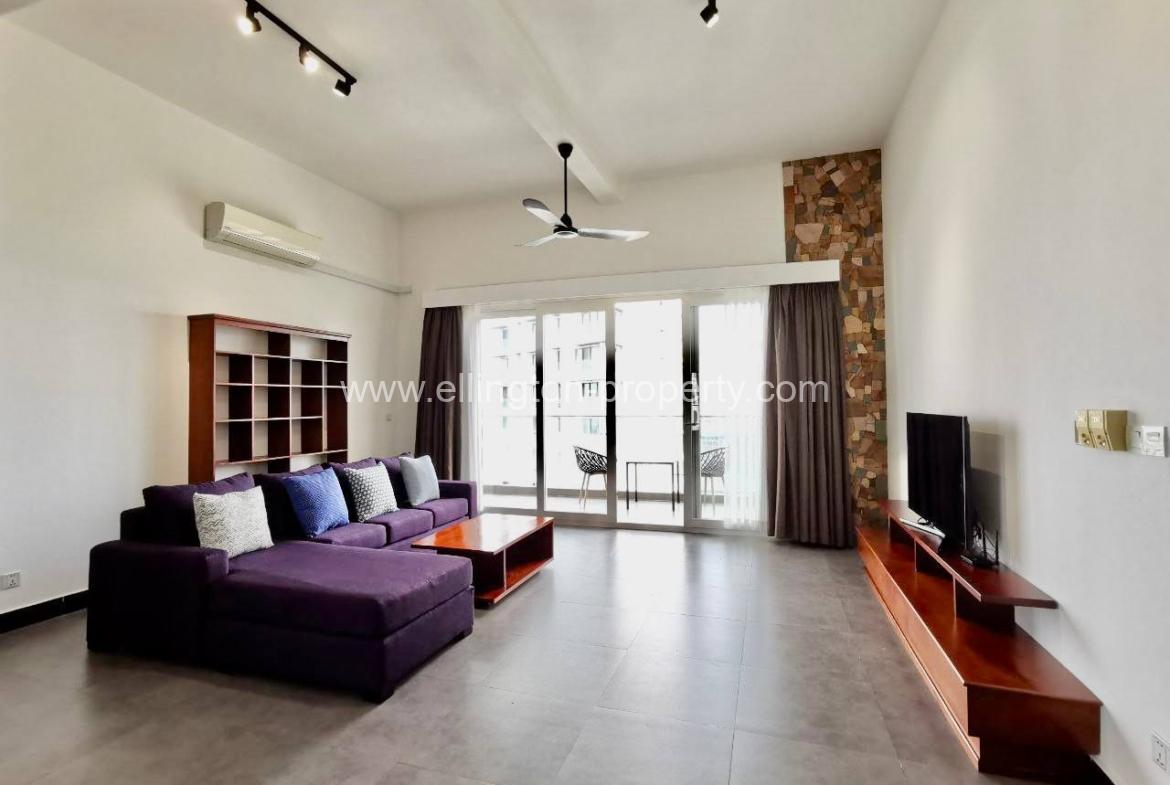 3 Bedrooms Service Apartment For Rent In Chamkarmon - Ellington Property