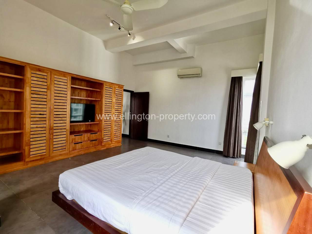 3 Bedrooms Service Apartment For Rent In Chamkarmon - Ellington Property