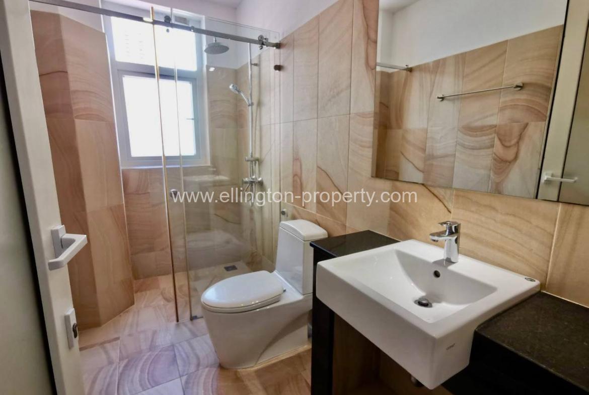 3 Bedrooms Service Apartment For Rent In Chamkarmon - Ellington Property