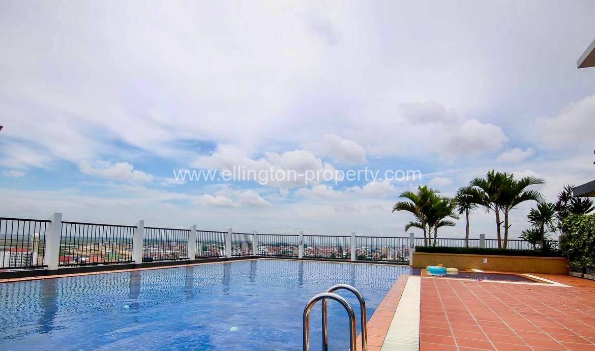 3 Bedrooms Service Apartment For Rent In Chamkarmon - Ellington Property