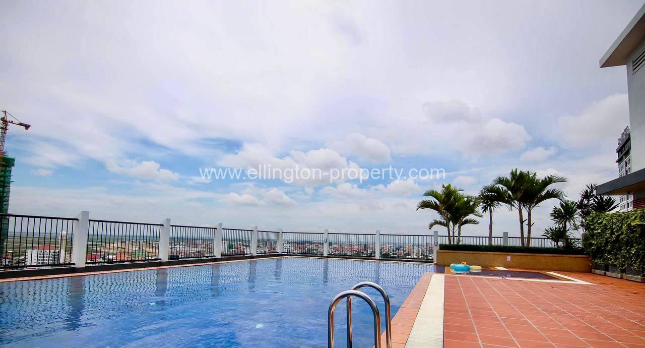 3 Bedrooms Service Apartment For Rent In Chamkarmon - Ellington Property