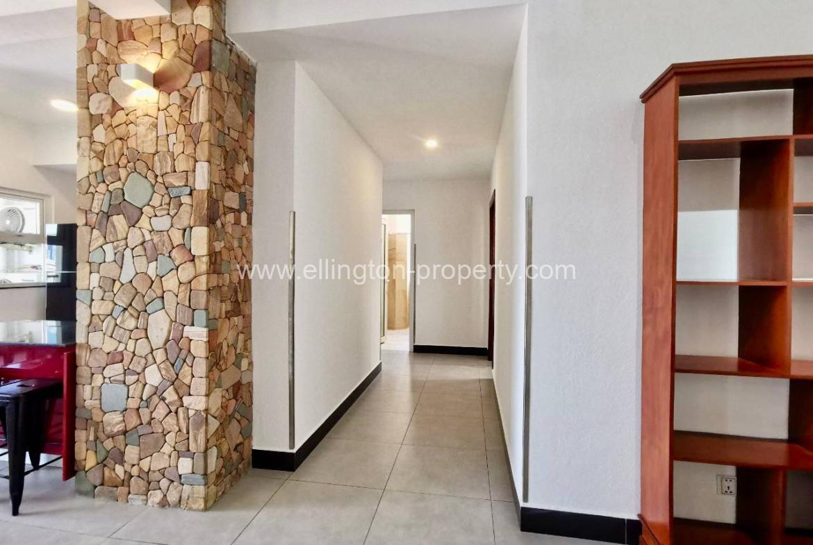 2 Bedrooms Service Apaertment For Rent In Chamkarmon - Ellington Property