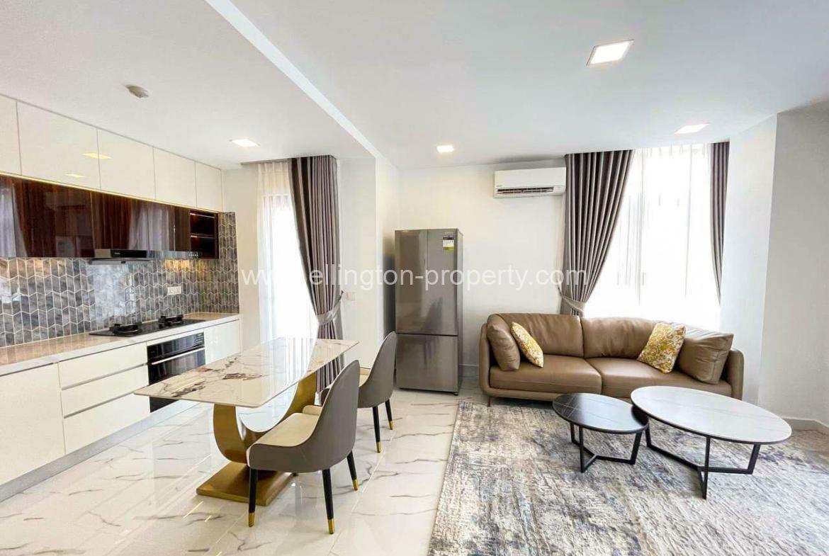 Brand New & Modern Serviced Apartment At Beong Trobek - Ellington Property