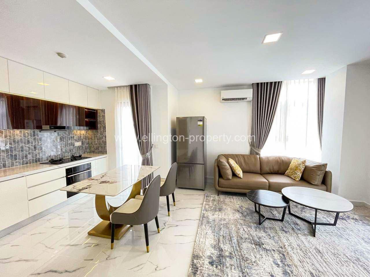 Brand New & Modern Serviced Apartment At Beong Trobek - Ellington Property