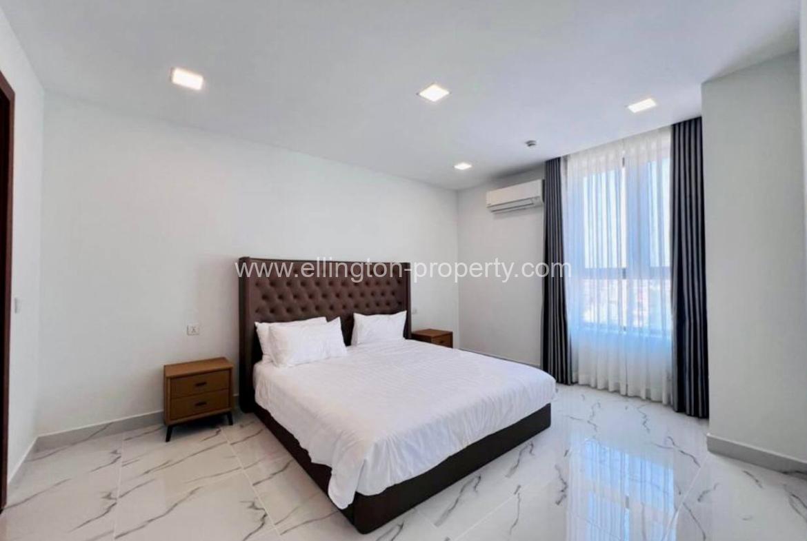 Brand New & Modern Serviced Apartment At Beong Trobek - Ellington Property