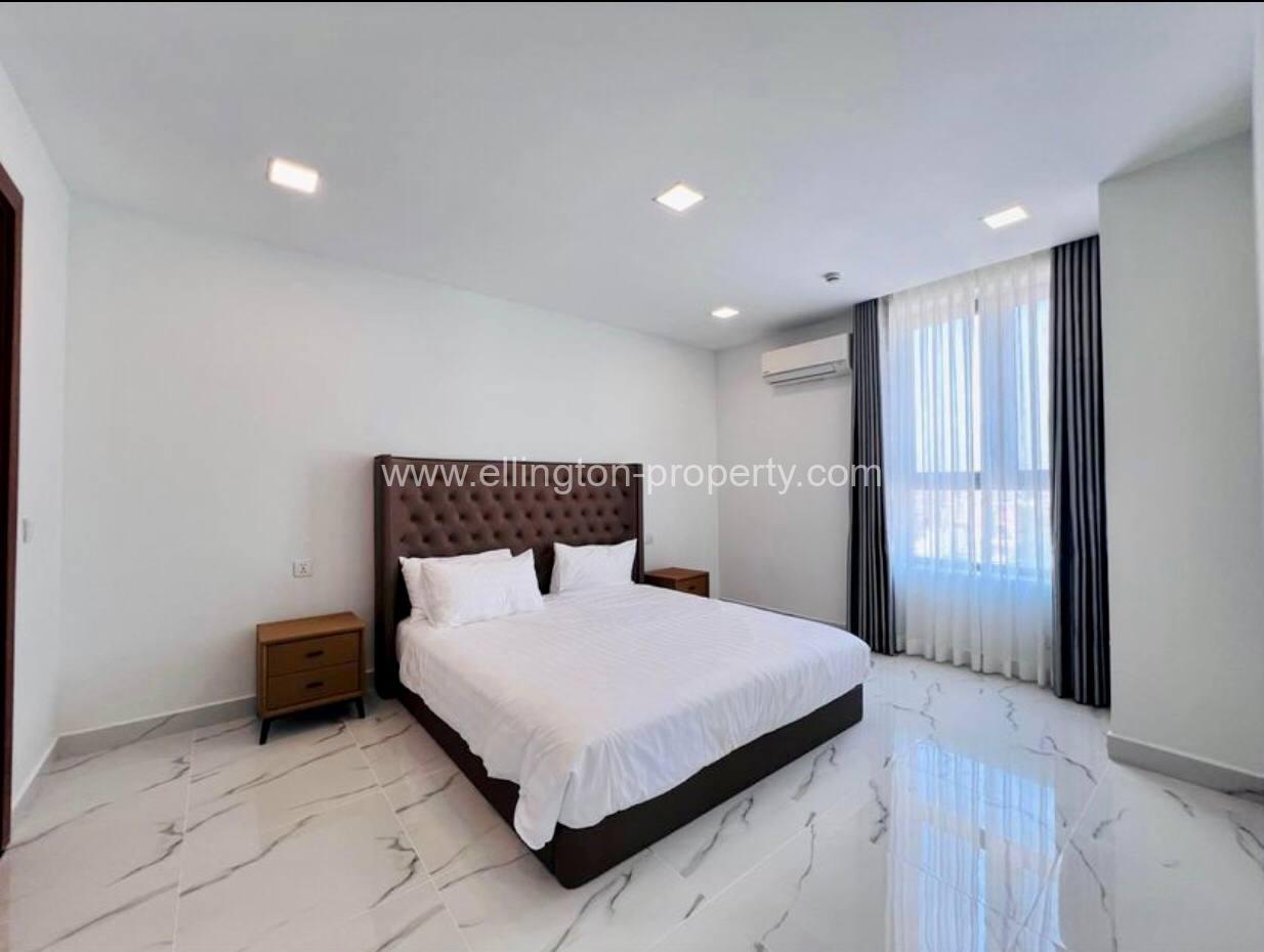 Brand New & Modern Serviced Apartment At Beong Trobek - Ellington Property