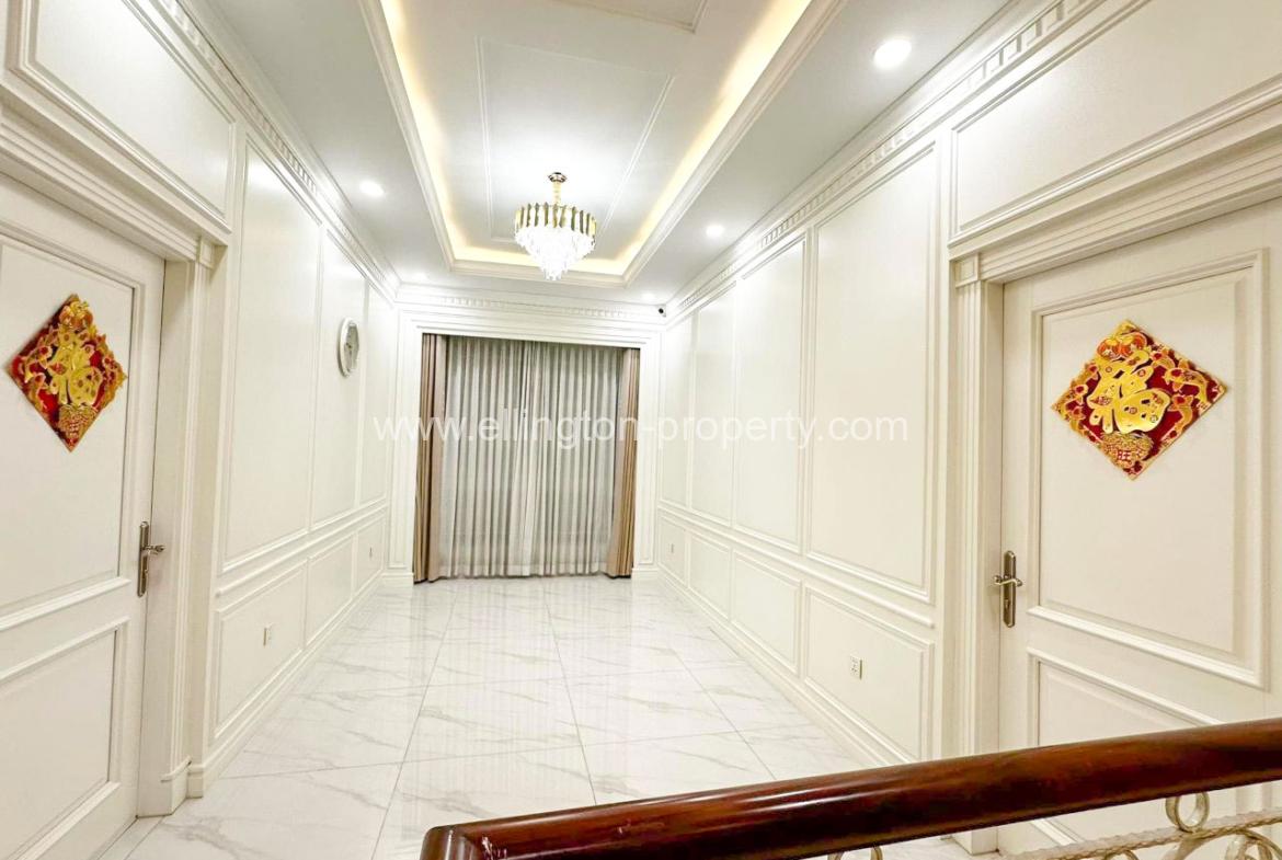 Prince Villa For Rent In Borey Peng Huoth Beong Snor - Ellington Property