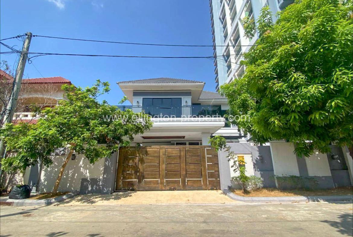 Villa For Rent At Western Tuol Sangker Near International School - Ellington Property